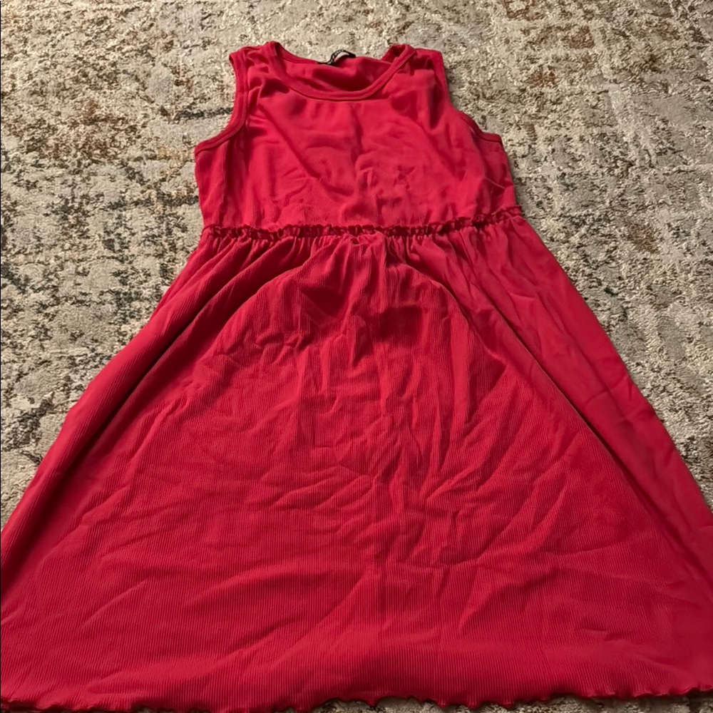 Stylish Pink Mini Dress